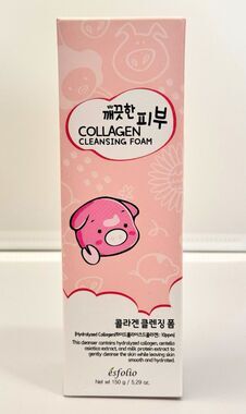 Esfolio Collagen Cleansing Facial Foam 150g 5.29 oz New Sealed Korean Skincare